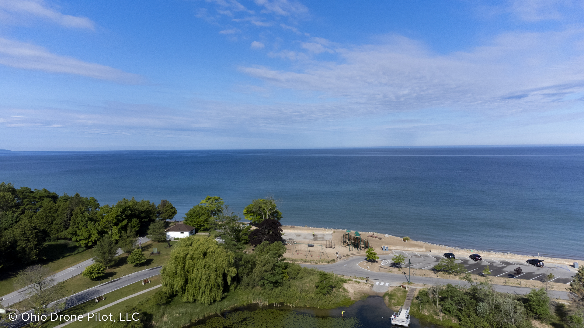 Looking out at Lake Michigan over Empire Beach